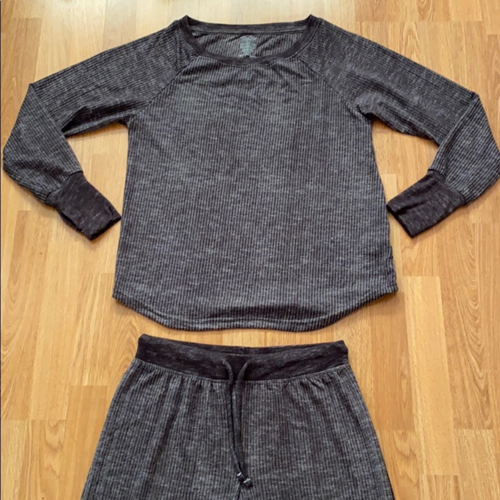 Ribbed lounge set (M)